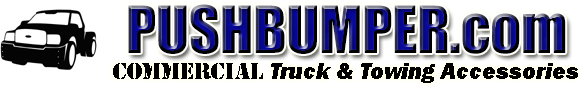 Pushbumper.com Logo - Commercial Truck & Towing Accessories